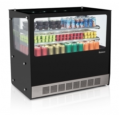 VITRINE REFRIGERADA DUPLA FUNÇÃO Gourmet Elegance Bancada GGEB-110R (80092.00) Gelopar