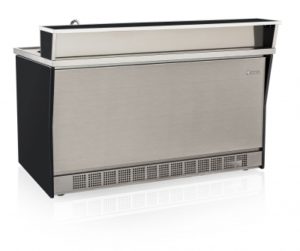 BALCÃO LANCHONETE REFRIGERADO Elegance Super GGLR-160TI (80413.10) Gelopar