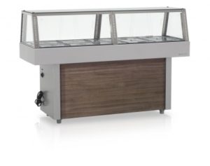 MESA TÉRMICA – PORTAS VIDROS DESLIZANTES Linha Buffet Self-Service GMTE-190 (80158.00) Gelopar