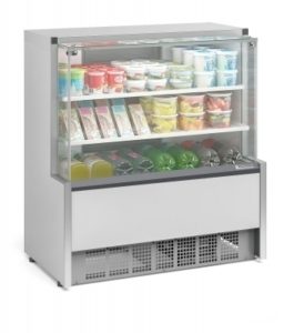 VITRINE REFRIGERADA UNIVERSAL 2 Placas Frias GPDA-110RBR (80779.04) Gelopar