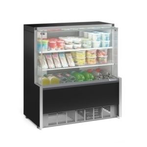 VITRINE REFRIGERADA UNIVERSAL 1 Placa Fria GPSA-110RPR (80773.09) Gelopar