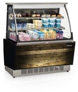 VITRINE REFRIGERADA Dupla Função – Auto Atendimento – Prateleira GSRA-110PMD (80371.00) Gelopar