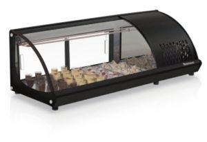 VITRINE REFRIGERADA DE BANCADA GVRB-120PR (80278.09) Gelopar