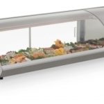 VITRINE REFRIGERADA DE BANCADA GVRB-160TI (80279.10) Gelopar