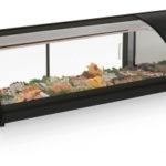 VITRINE REFRIGERADA DE BANCADA GVRB-160PR (80279.09) Gelopar