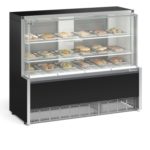 VITRINE ESTUFA COM BANDEJAS Linha Aurora MEQA-140RPR (80799.09) Gelopar