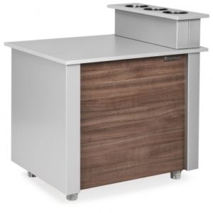 MÓDULO PORTA-TALHERES Linha Buffet Self-Service MSPT-080 (80111.00) Gelopar