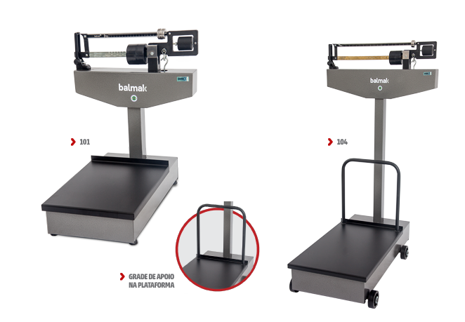 Balança mecânica de plataforma 101 | 104 Balmak